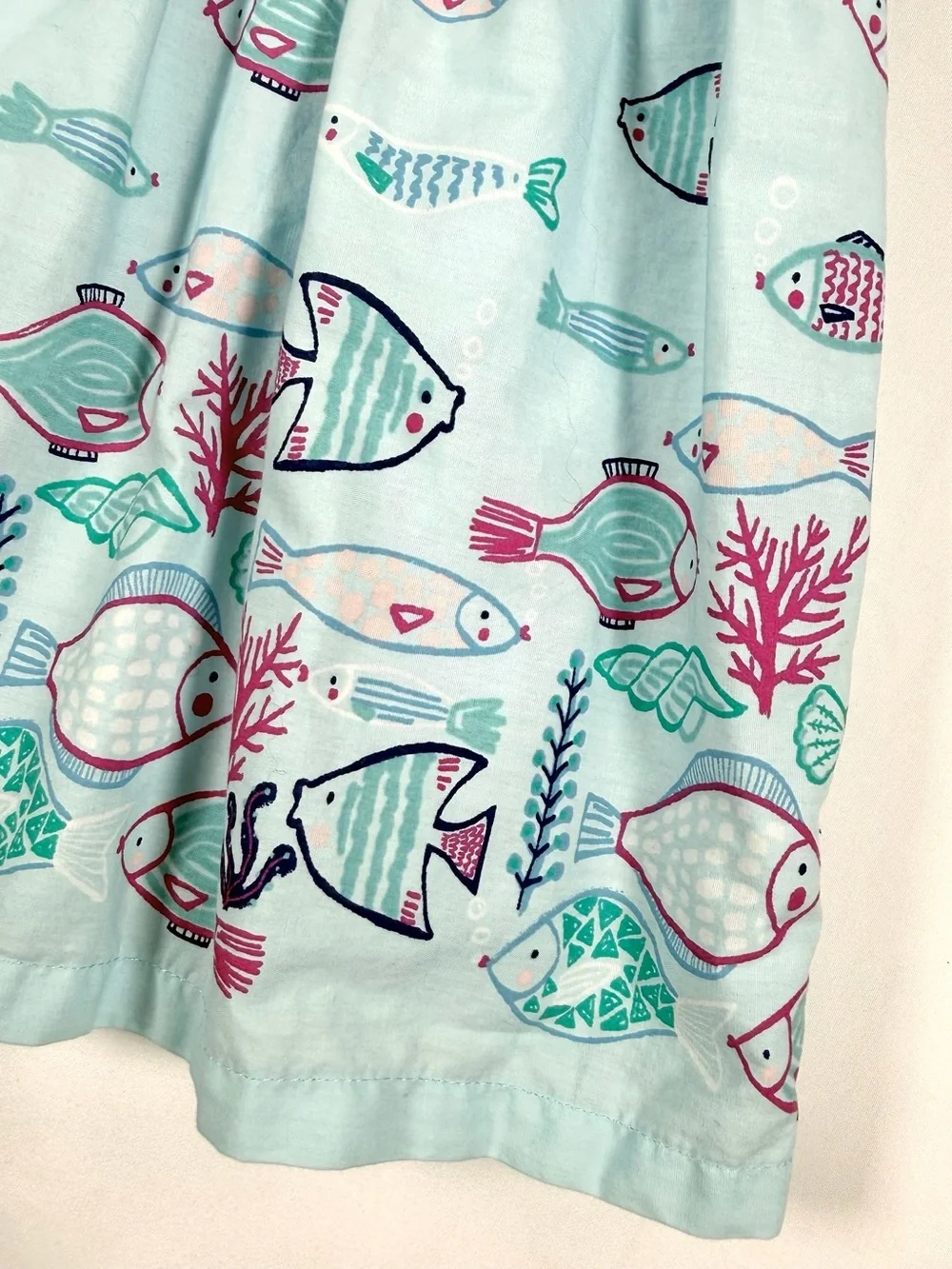 GYMBOREE Baby Under The Sea Fish Print Sundress 3-6M Discontinued Hard to Find